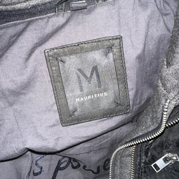 Mauritius Leather Jacket. Size: Small - Picture 4 of 6